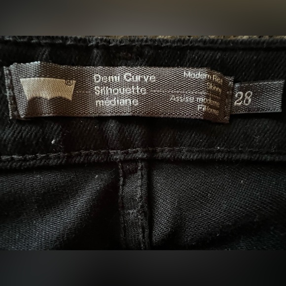 Levi’s San Francisco Jeans - NEW-Modern Rise - Skinny - Demi Curve - Picture 3 of 5